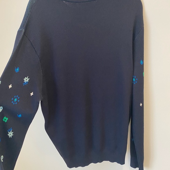 Opening Ceremony *like new* Jacquard Sweater 💙💚 - Picture 4 of 7